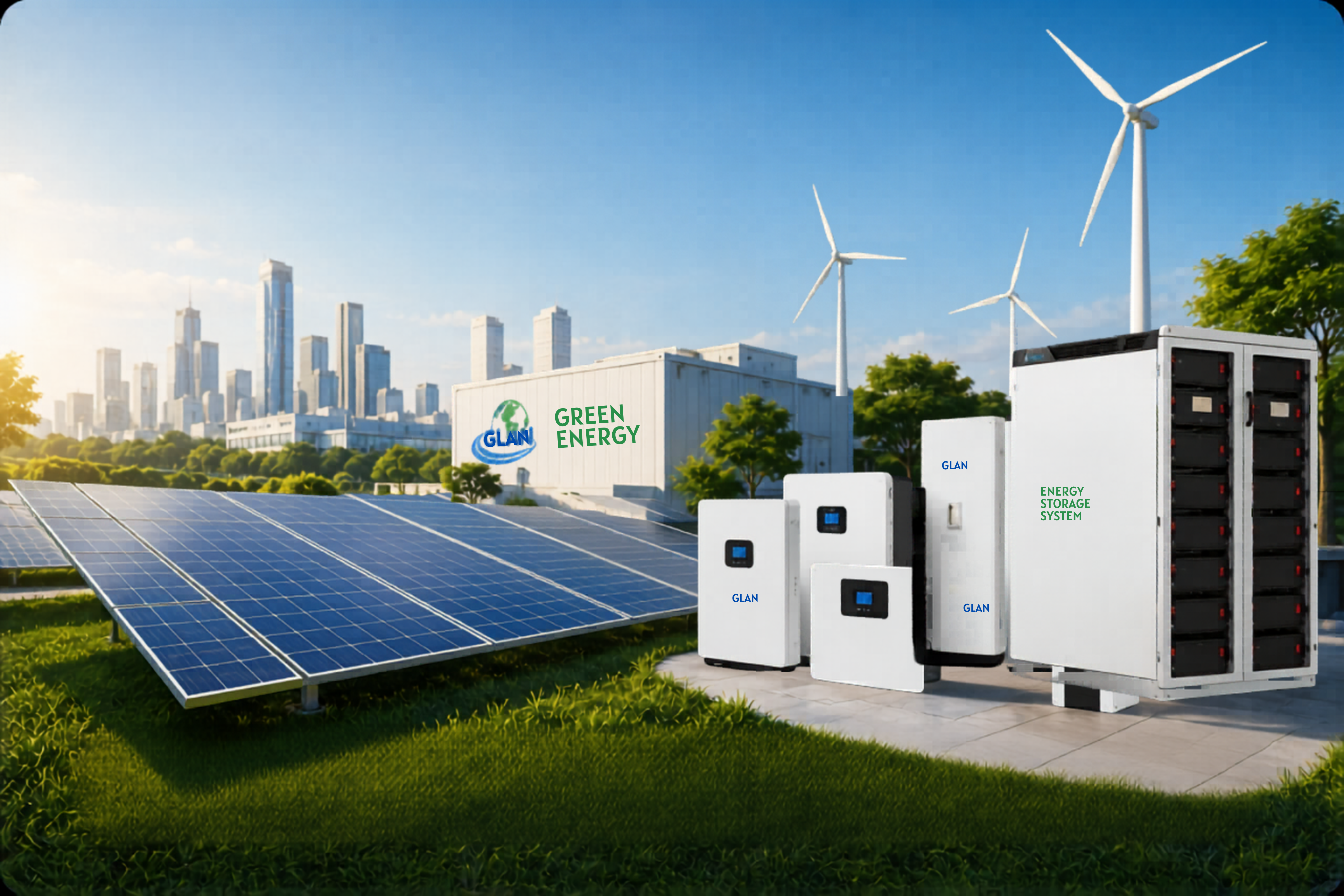 GLan Solar Energy Solutions - Solar panels, batteries and renewable energy systems